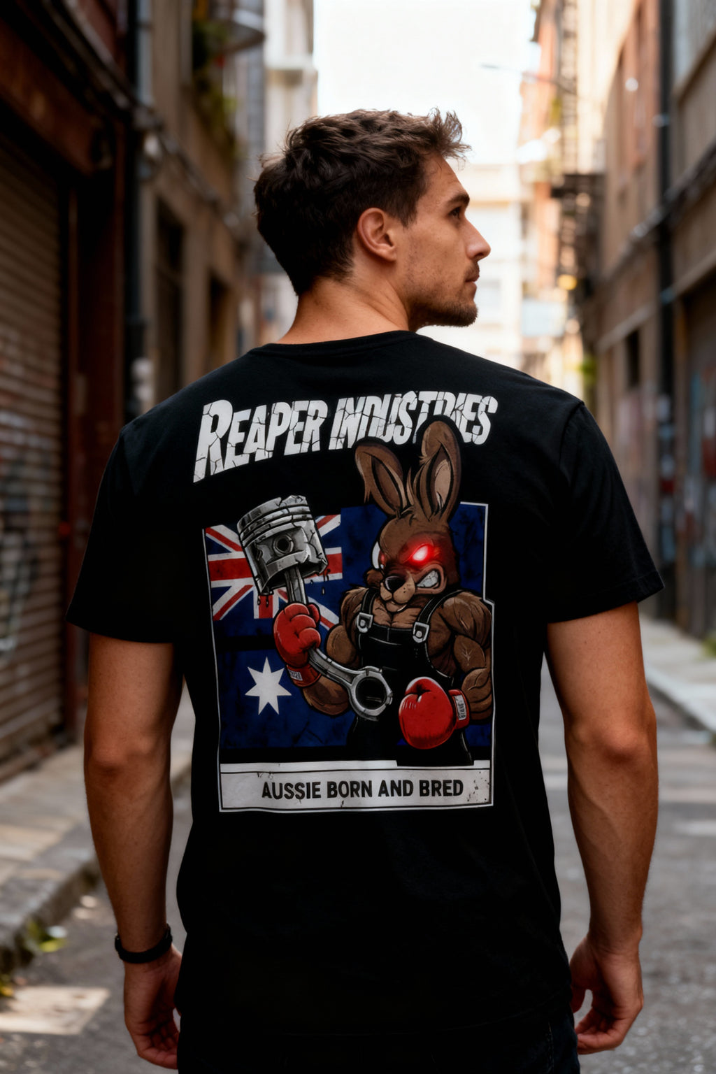 Straya Black Unisex T-Shirt